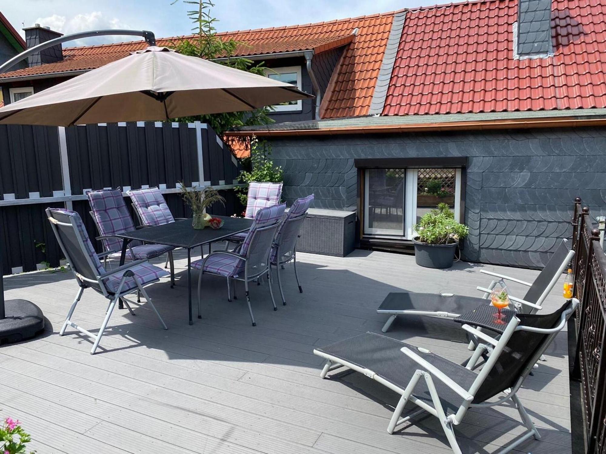 Cosy Holiday Home In Wernigerode With Large Terrace Hasserode Exterior photo